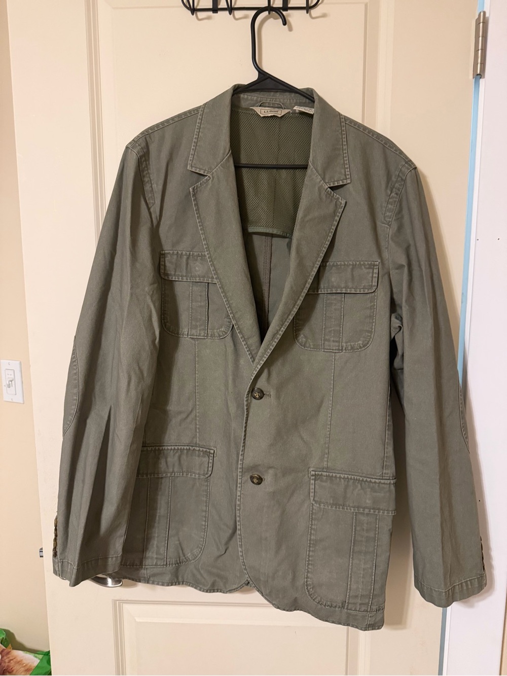 L.L. Bean Olive Utility Field Jacket
